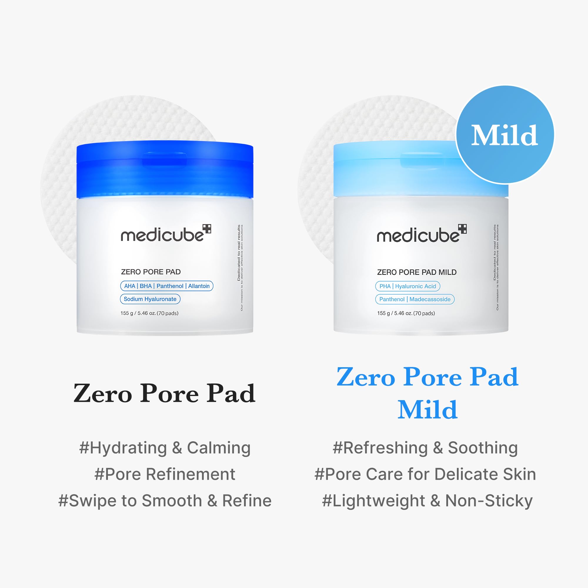 medicube Toner Pads Deep Vita C Facial Toner Pad for Uneven Skin Tone & Texture | Vitamin Water and 3 Types of Vitamin, Deeply Hydrating & Resurfacing Pad | Korean Skin Care, 70 Pads (1 Pack)